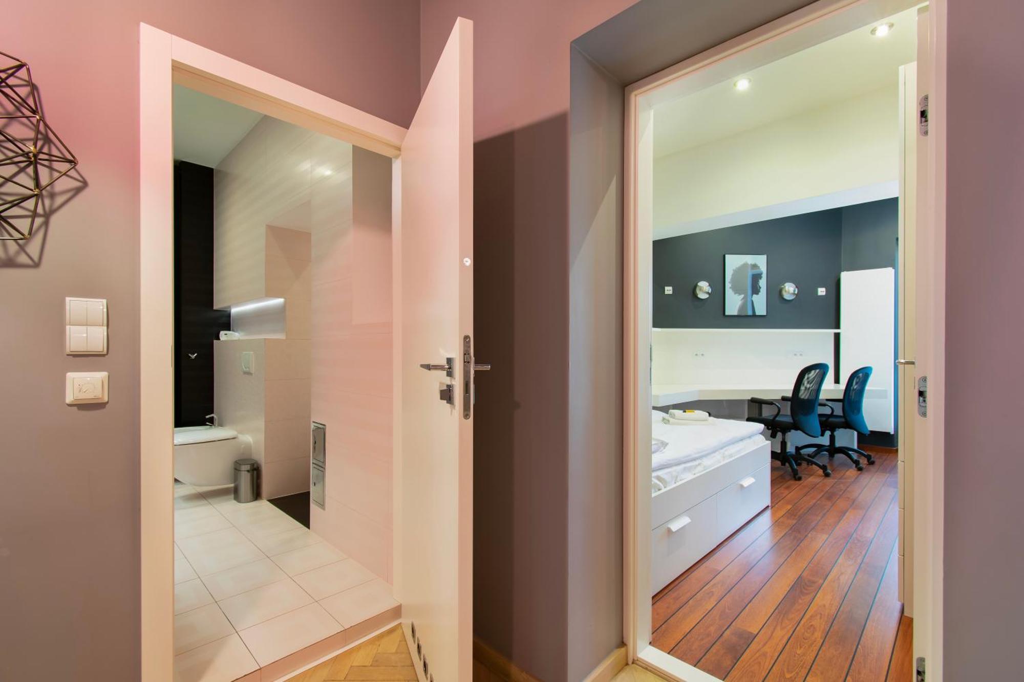 Spacious 3Br Apartment With Ac In Living Room, 2 Balconies Cracóvia Exterior foto