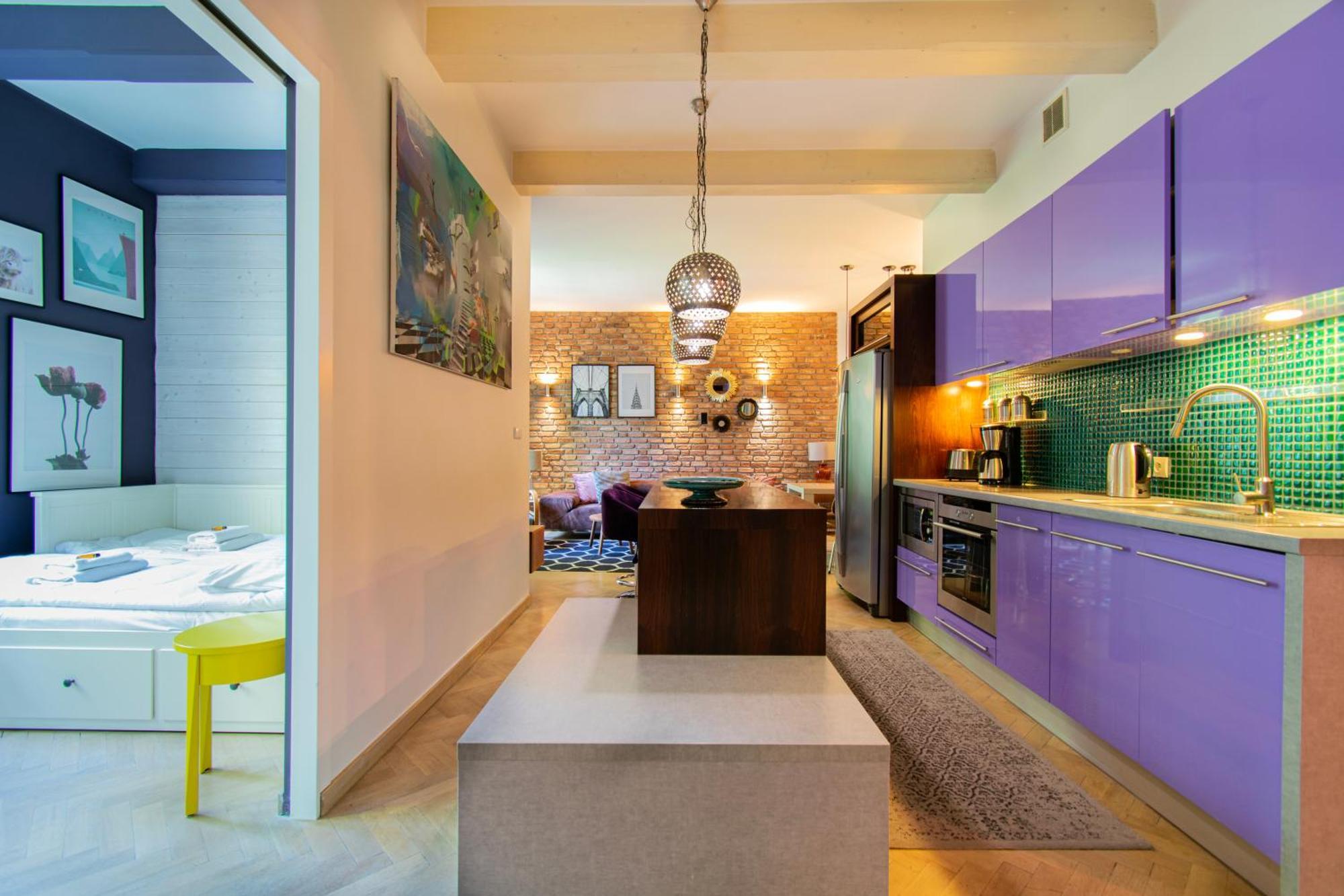 Spacious 3Br Apartment With Ac In Living Room, 2 Balconies Cracóvia Exterior foto