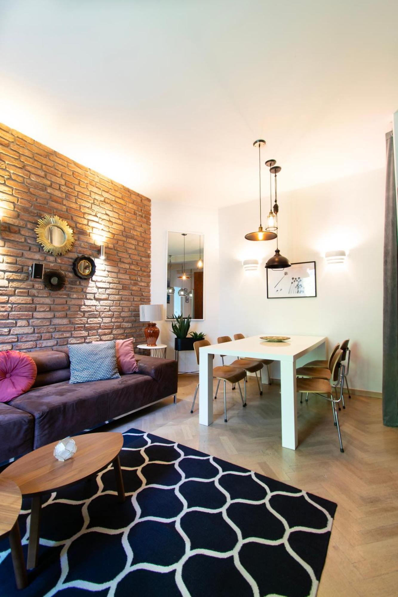 Spacious 3Br Apartment With Ac In Living Room, 2 Balconies Cracóvia Exterior foto