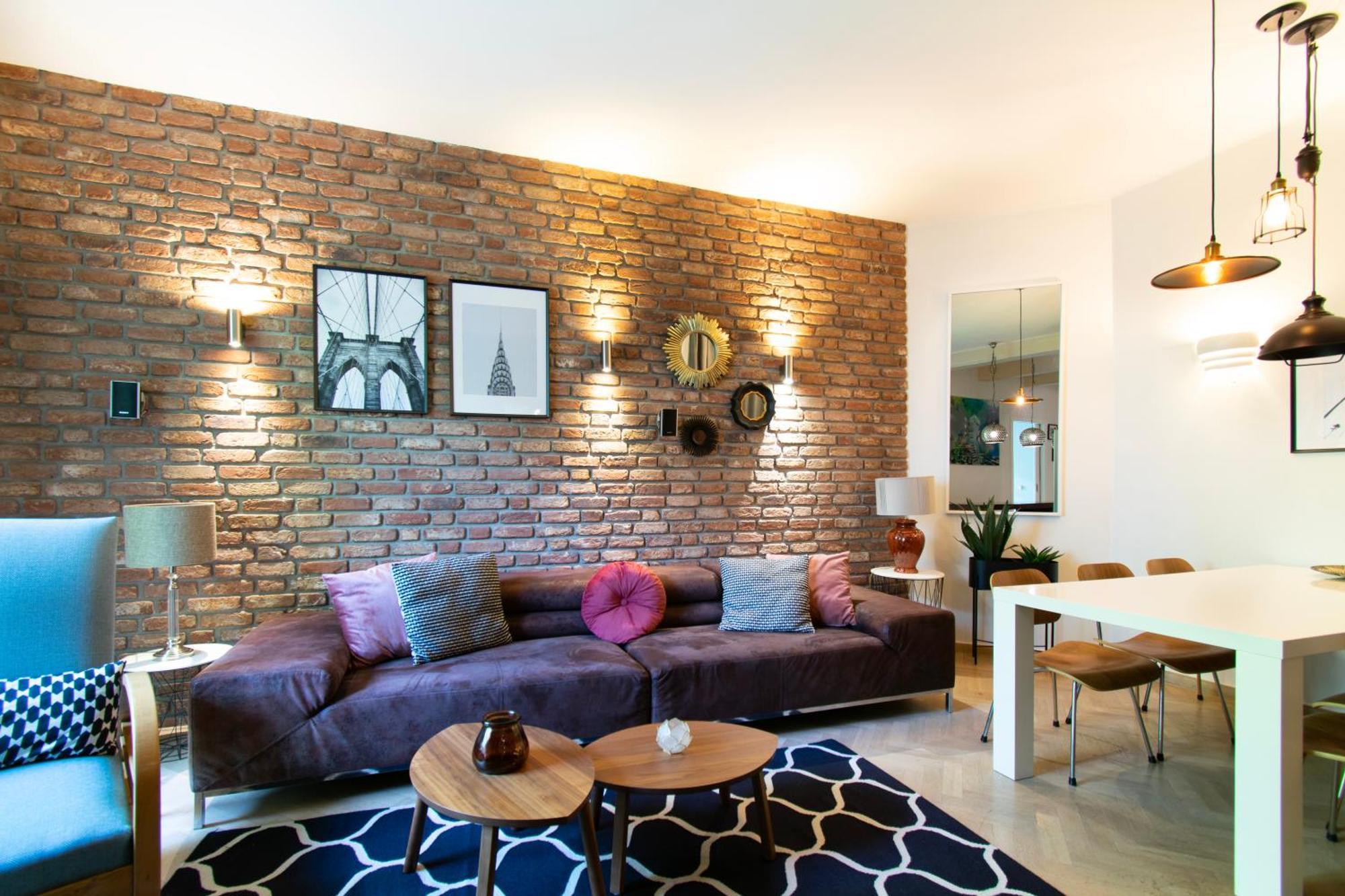 Spacious 3Br Apartment With Ac In Living Room, 2 Balconies Cracóvia Exterior foto