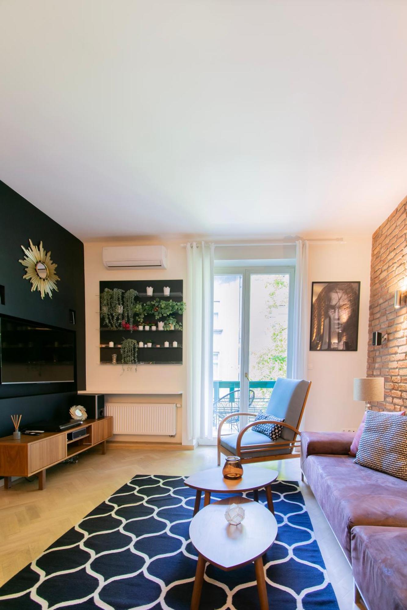 Spacious 3Br Apartment With Ac In Living Room, 2 Balconies Cracóvia Exterior foto